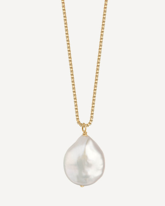 Moon Pearl Necklace