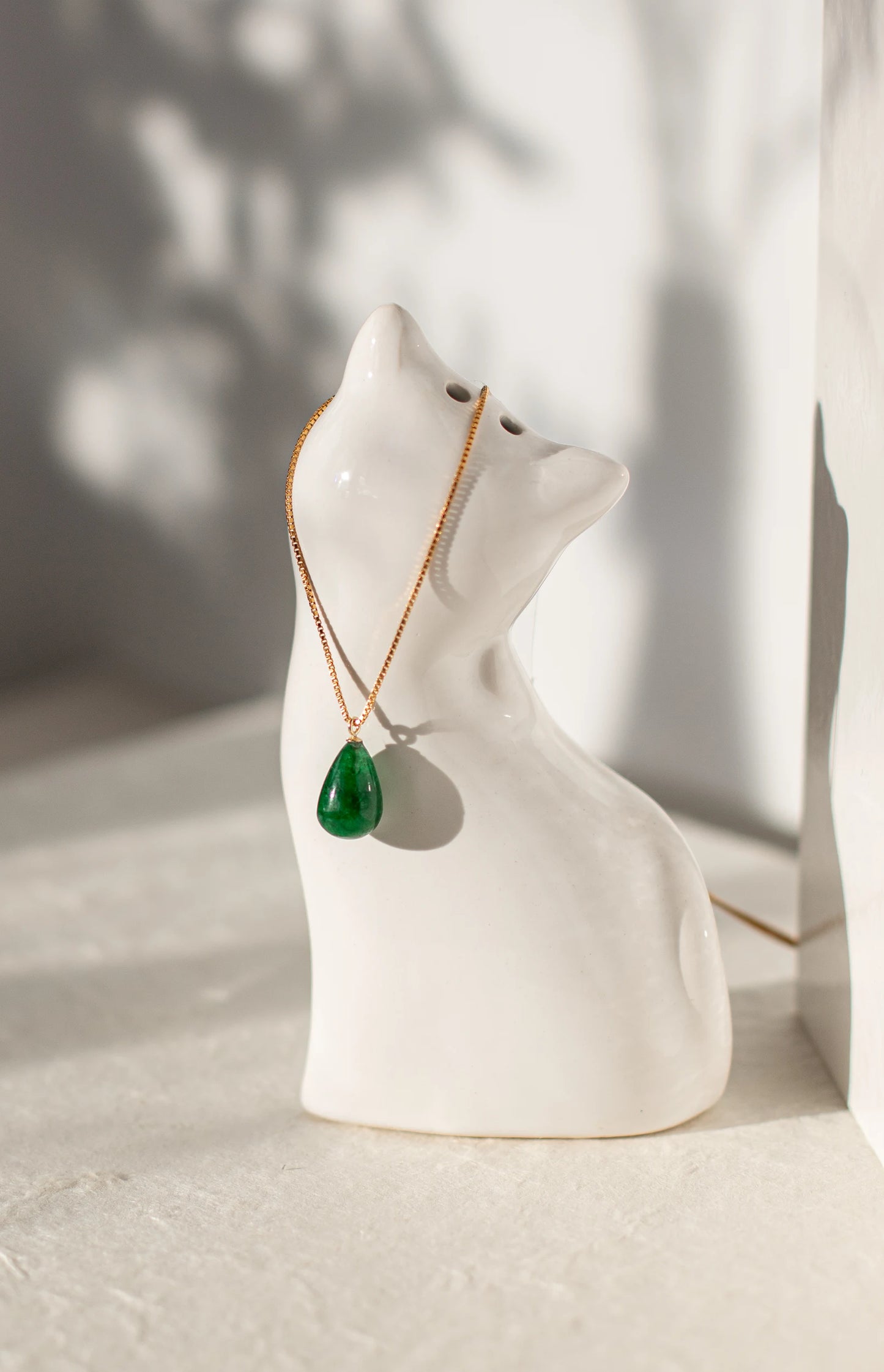 May Emerald Necklace