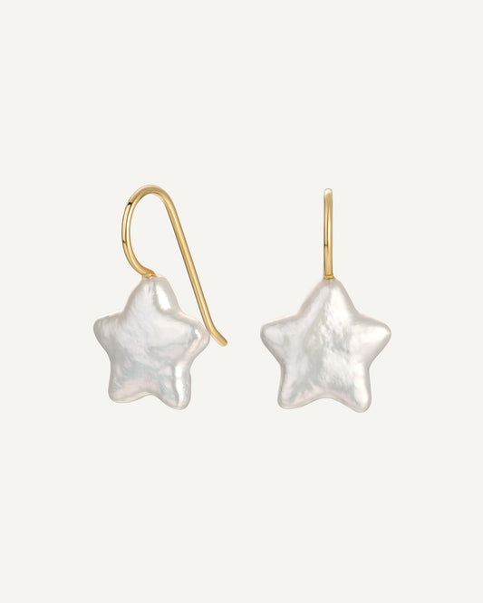 Boucles d'Oreilles Perle Celeste