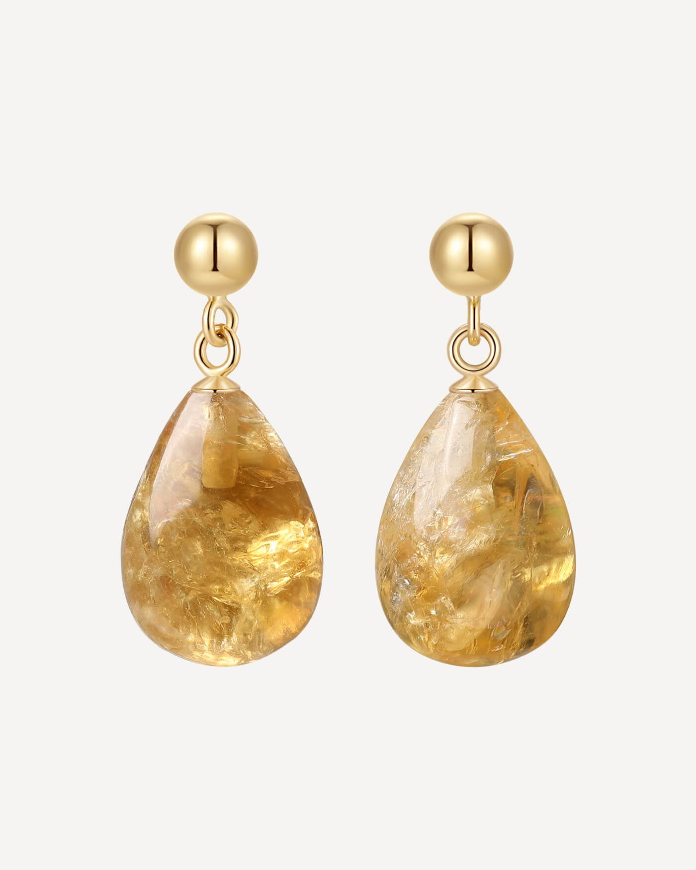 November Citrine Earrings