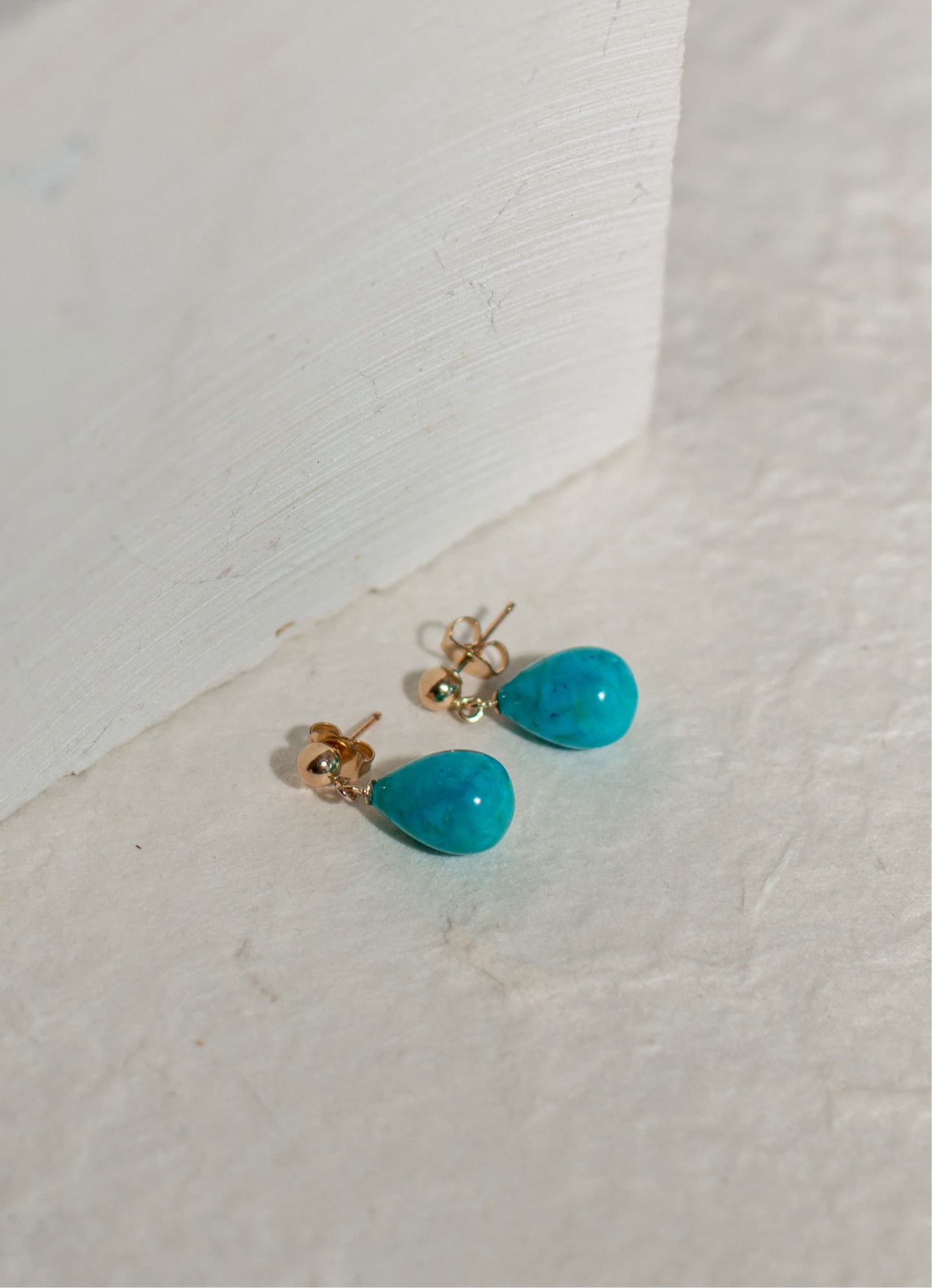 December Turquoise Earrings