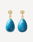 December Turquoise Earrings