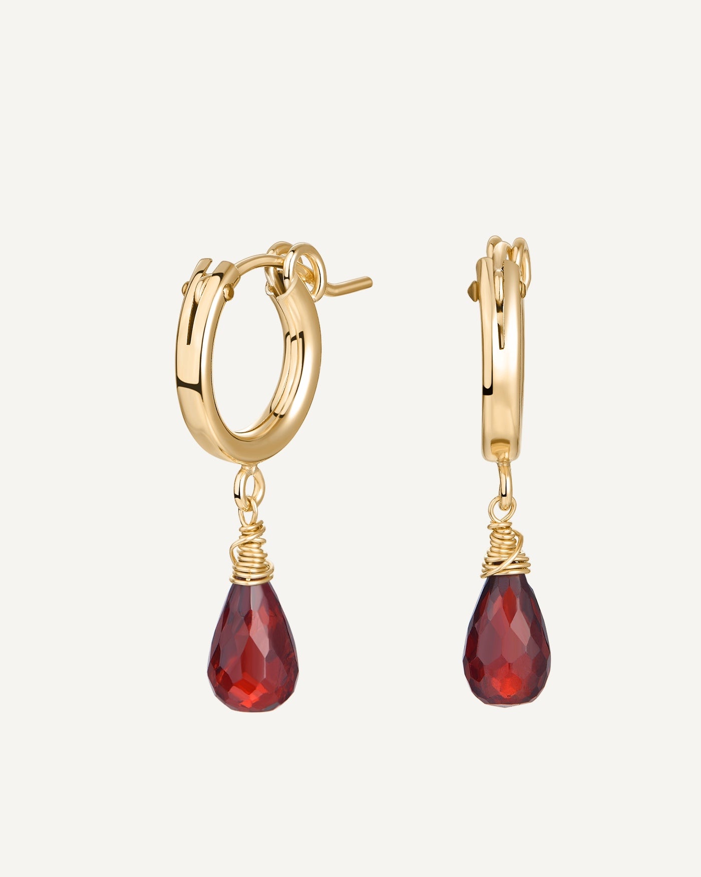 Colette Garnet Earrings