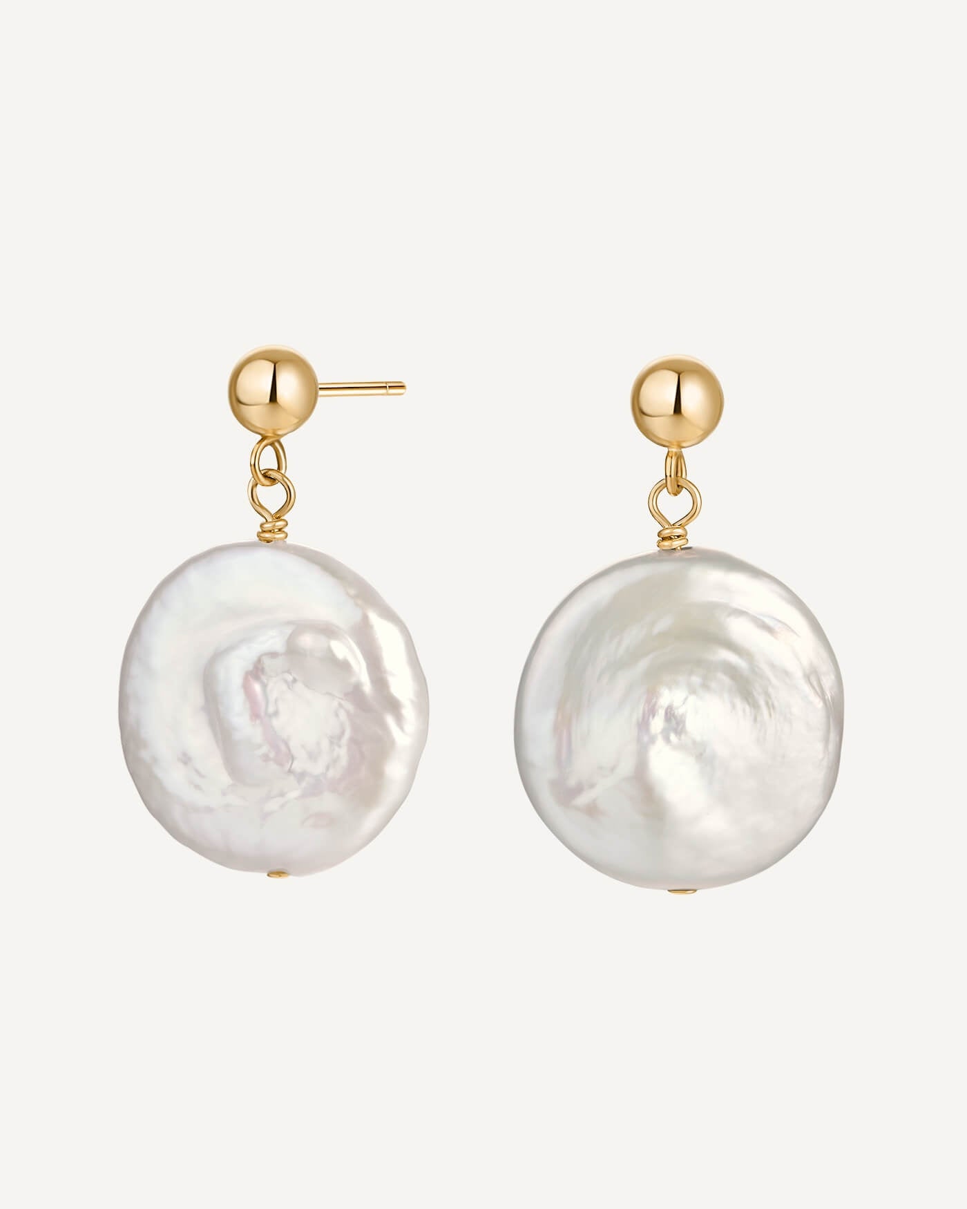 Boucles d'Oreilles Perle Luna