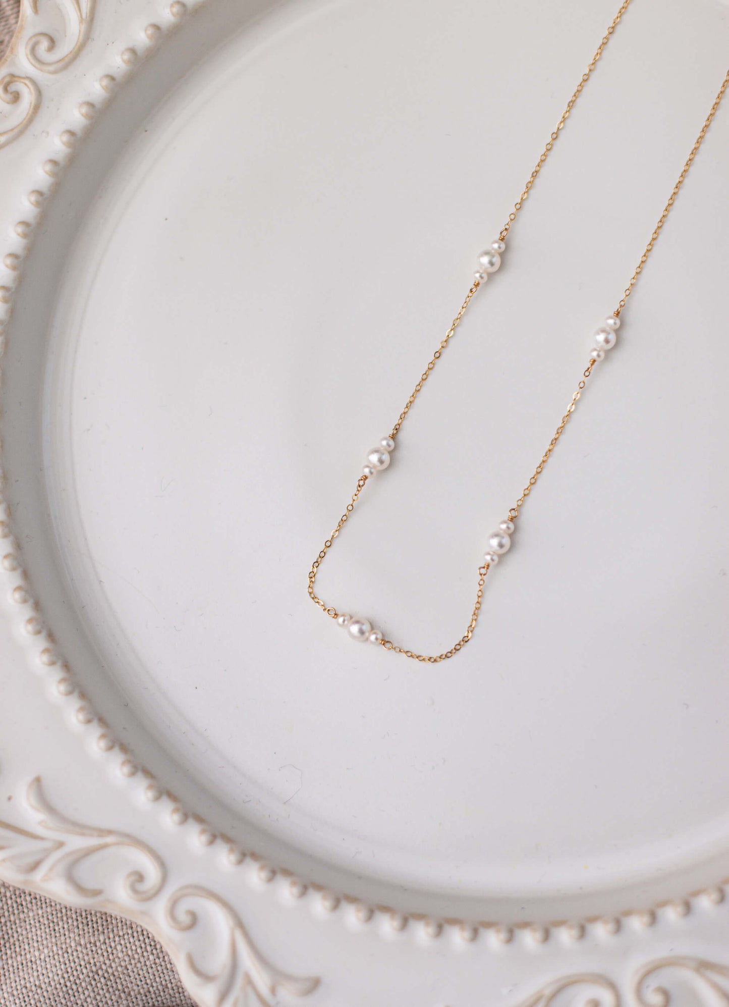 Emeline Pearl Necklace