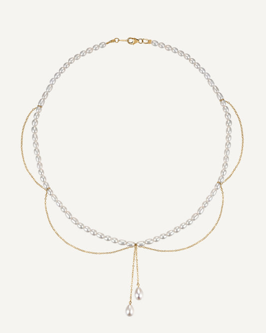 Evangeline Pearl Necklace