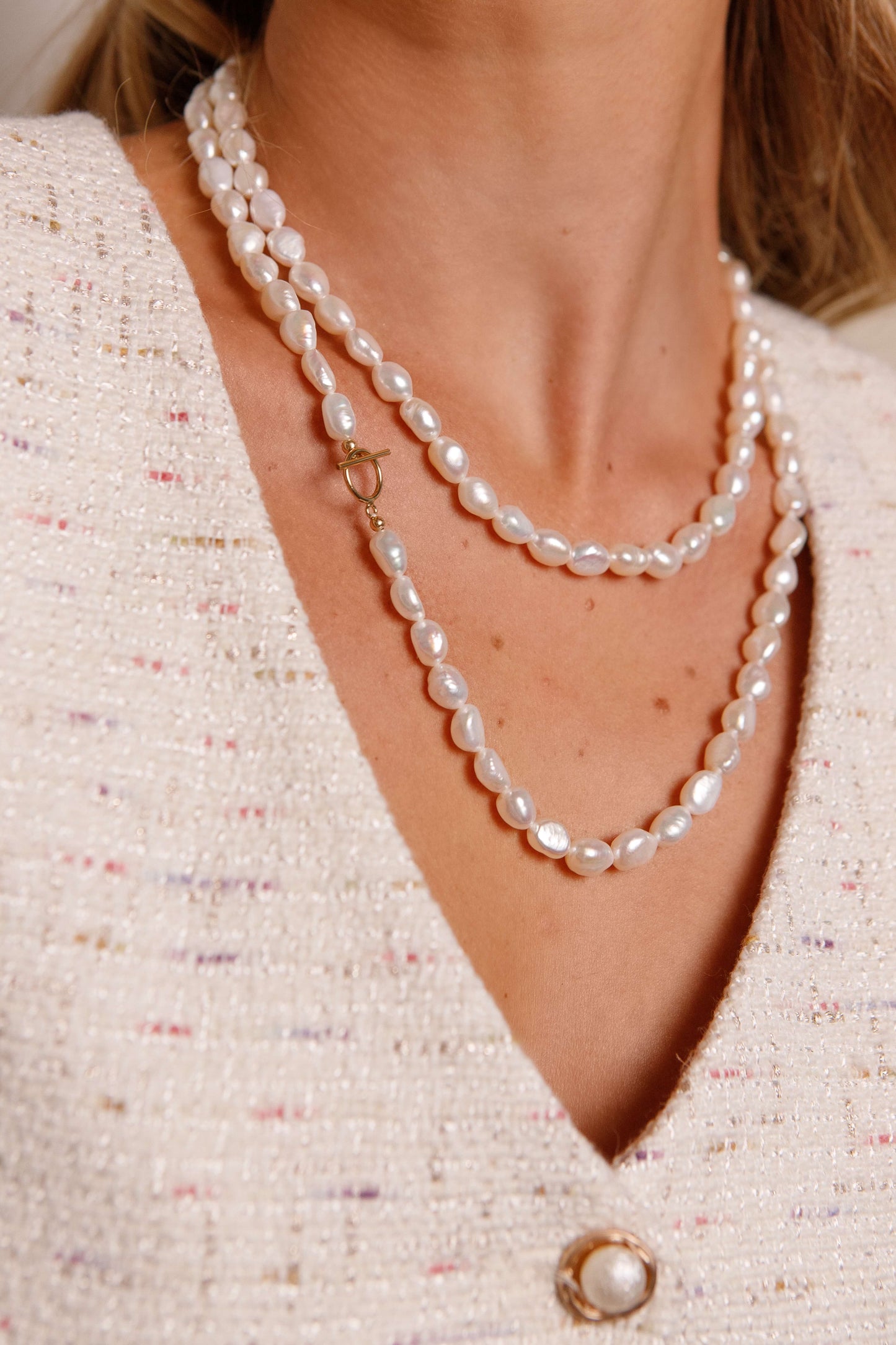 Chantal Pearl Necklace