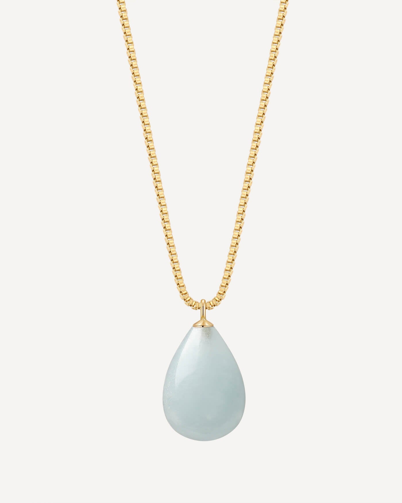March Aquamarine Necklace