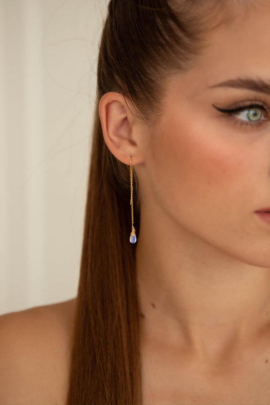 Skye Moonstone Earrings
