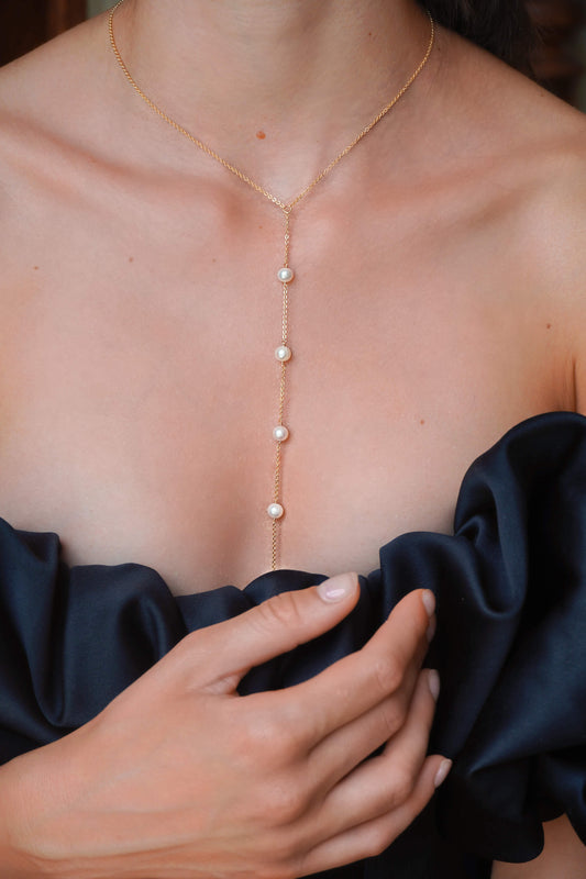 Cyrus Pearl Necklace