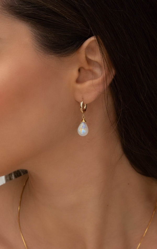 Avery Moonstone Earrings