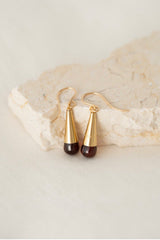 Ria Garnet Earrings