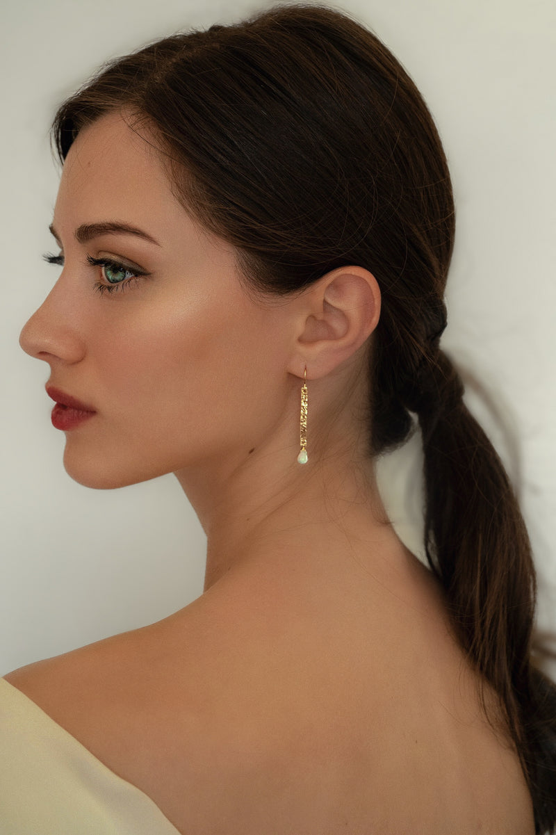 Kelly Opal Drop Earrings
