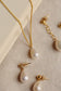 Boucles d'Oreilles Perle Coline