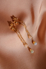Elle Double Sided Opal Earrings