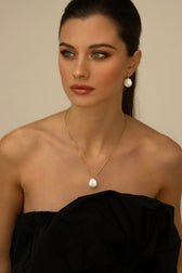 Luna Pearl Earrings - Katy Faye