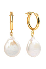 Moon Pearl Earrings